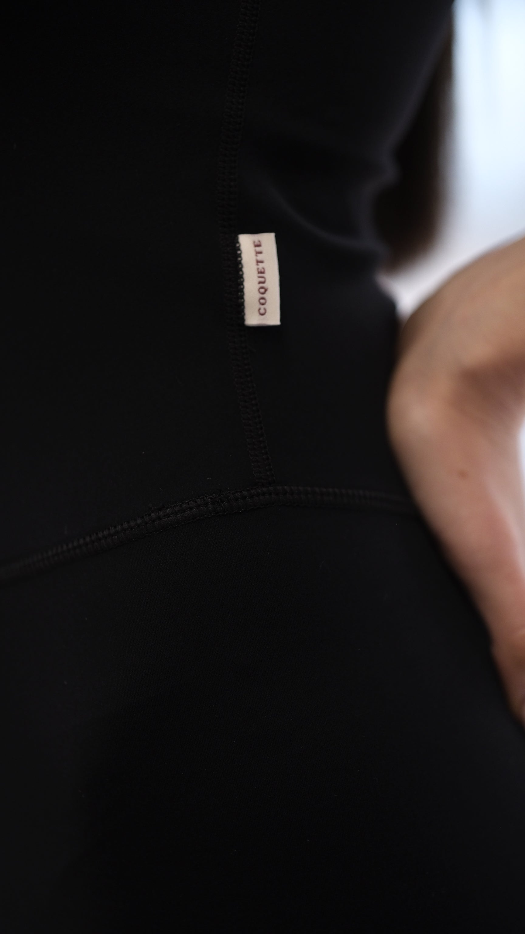 Onyx Black Jumpsuit with Matching Grip Socks